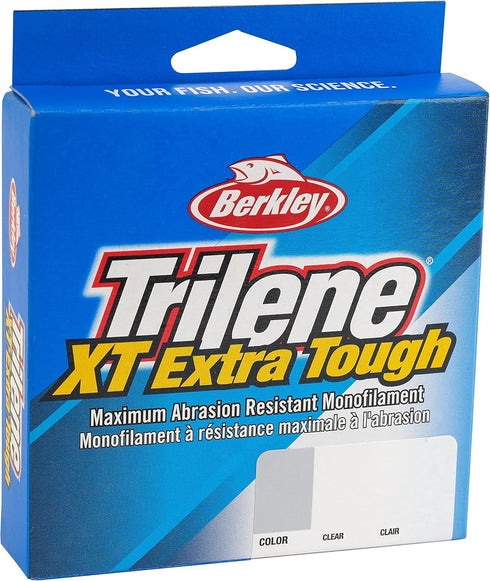 Berkley Trilene® XT®, Clear, 8lb | 3.6kg, 330yd | 301m Monofilament Fishing Line, Suitable for Saltwater and Freshwater Environments...
