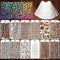12 Pcs Texture Stencils, Mixed Midea Stencils for Painting, Painting Stencils for Crafts Reusable, Leopard Brick Dot Music Brick Layering Stencils...