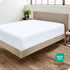 Bare Home Fitted Bottom Sheet Full Size - Premium 1800 Microfiber - Ultra-Soft Hotel Luxury - Deep Pocket - Durable and Long Lasting (Full, White)...