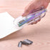 Coopay Clear Acrylic Stapler Purple Desktop Stapler with 2000 Pieces Silvery Staples for Office Desk Accessory(Purple)...