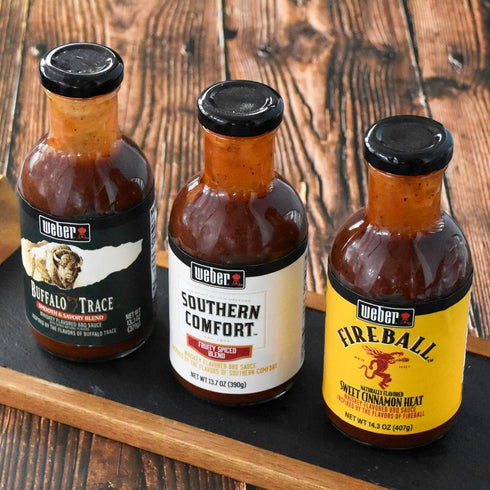 Weber Southern Comfort Whiskey Flavored BBQ Sauce, 13.7 Ounce...