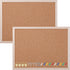 Aodaer Pack of 2 Cork Board Bulletin Board Notice Pin Board Square Pin Board Wall Mounted Cork Board for Office Home and School, 15.7 x 12 Inches,...