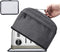 VOSDANS 4 Slice Toaster Cover with Removable Bottom 2-in-1 Toaster Bag with Pockets Toaster Storage Bag with Handle, Dust and Fingerprint Protecti...