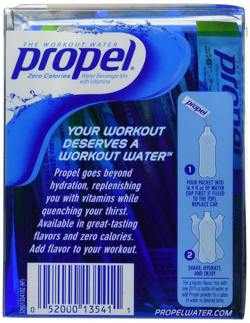 Propel Zero Calorie Nutrient Enhanced Water Beverage Mix (36 packets) 3 different flavors (berry, grape & kiwi strawberry)...