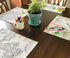 Mandala Design - Set of 4 Placemats (14"x18") - Interactive Coloring Placemats for Kids - Poly/Cotton Fabric - Washable and Reusable – DIY Activit...
