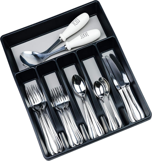 Galashield Silverware Organizer for Kitchen Drawers Flatware Utensils and Cutlery Tray...