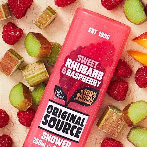 Rhubarb and Raspberry Shower Gel, 250ml...