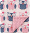 Hudson Baby Unisex Baby Plush Mink Blanket, Owls, One Size...
