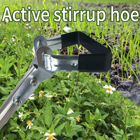 Garden Hoe Stirrup hula Hoe replacement head Weeding Hoes for Vegetable Garden...