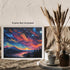 Posterizer 1 pcs- mountains, trees, night sky landscape nature 6-Landscape & Nature Art-Floral Botanical Art- Decor for Home & Office- unframed wa...
