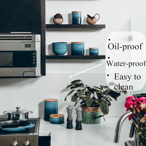 Heroad Clear Contact Paper Multipurpose Adhesive Shelf Liner Film Removable Protective Film Matte Liners Drawers Shelves Laminated Plastic Windows...