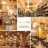 250-300W Equivalent LED Light Bulbs, 3000 Lumens Warm White 3000K 30W A30 LED Bulbs for Garage, Warehouse, Workshop, Commercial, Hotel, Backyard, ...