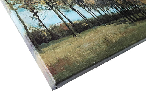 Wieco Art Autumn Landscape 1885 Canvas Prints of Vincent Van Gogh Art Famous Paintings Reproduction Tree Forest Pictures Artwork Wall Art for Home...