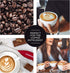 Electric Stainless Steel Milk Frother-Slickfroth 2.0- Powerful Handheld Battery Operated Foam Maker for Cappuccino, Latte, Hot Chocolate, Frappe, ...