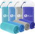 U-pick Cooling Towels for Hot Weather, Soft Instant Cold Breathable Towel, Chilly Rags for Neck, Sweat Towels for Gym, Yoga, Golf, Tennis, Workout...