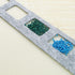The Beadsmith Seed Bead Treasure Mat – 14” x 11” (35.6 x 27.9cm) – Soft Surface, 7 Compartments, Raised Border – Perfect for Working on Seed Bead ...