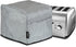 Crutello 4 Slice Toaster Cover with Storage Pockets - Small Appliance Dust Covers, Toaster 4 Slice Carrying Case, Cuisinart Toaster Cover, Sunbeam...