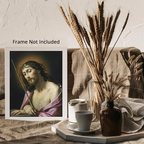 Posterizer 1 pcs-Christ as Ecce Homo c.1623 painting poster-Religious Posters-Gifts for Christians -Decor for Church, Sunday School Classroom- unf...