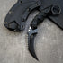 GTK691 Fixed Blade Knife D2 Steel Blade Nylon Fiberglass Handle with Kydex Sheath for Outdoor Camping Hunting Hiking Survival EDC Tool(Black)...