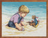 Janlynn Seashore Fun Counted Cross Stitch Kit, White...
