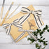 CT CRAFT LLC Ivory Cotton Black Stripes Ribbon 1.5" x 10 Yards for Home Décor Gift Present Wrapping DIY Crafts Birthday Wedding Bouquet Christmas...