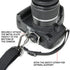 USA Gear Camera Sling Shoulder Strap with Adjustable Neoprene, Safety Tether, Accessory Pocket, Quick Release Buckle - Compatible with Canon, Niko...