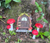 Fairy Door and Mushrooms for Trees, Glow in The Dark Gnome Home Door, Garden Tree Decor Kit with Adorable Mushrooms (Fairy Door with Mushrooms)...