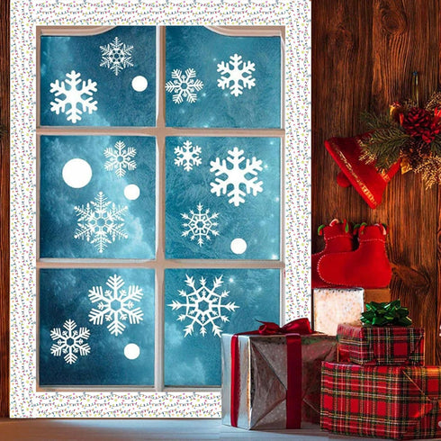 49.2 Ft Christmas Light Bulletin Board Border Roll, Self-Adhesive Christmas Bulletin Board Border Trim for Christmas Winter Party School Classroom...