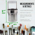 US Art Supply Deluxe Brush Cleaner-Brush Washer with Wash Tank...