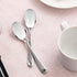 Hudson Essentials Hammered Demitasse Espresso Spoons, 4.6-inch Mini Coffee Spoons, 18/10 Stainless Steel Small Spoons for Dessert, Coffee, Tea, Se...