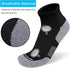 APTYID Men's Moisture Wicking Athletic Ankle Socks (6 Pack)...