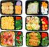 16 Pack - SimpleHouseware 2 Compartment Food Grade Meal Prep Storage Container Boxes (28 ounces)...