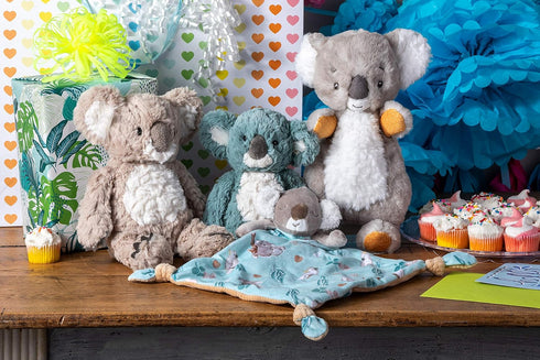 Mary Meyer Little Knottie Lovey Security Blanket, 10 x 10-Inches, Down Under Koala...