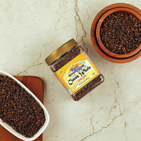 Rani Cloves Whole (Laung) 14oz (400g) Great for Food, Tea, Pomander Balls and Potpourri, Hand Selected, Spice, Bulk PET Jar ~ All Natural | NON-GM...
