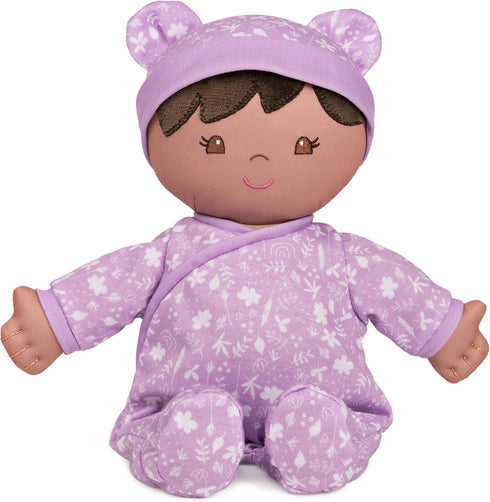 GUND Baby Sustainable Baby Doll, Plush Doll Made from Recycled Materials, for Babies and Newborns, Purple, 12”...