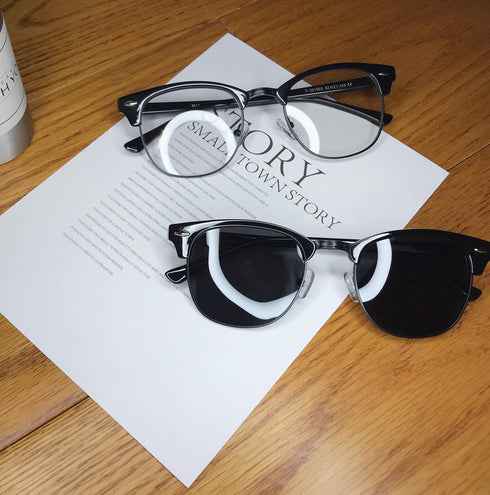 Semi Rimless Polarized Sunglasses Men Photochromic Sun Glasses Women Unisex TY201903...