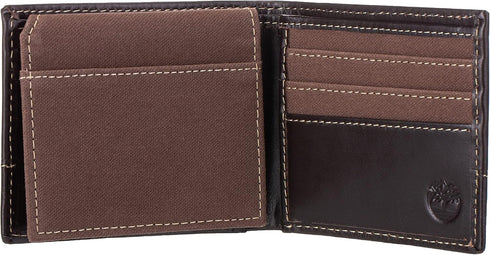Timberland Men's Baseline Canvas Passcase, Brown, One Size...