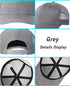 TSSGBL 2 Pack Snapback Trucker Baseball Hats Mesh Back Adjustable Blank Ball Caps for Men Women...