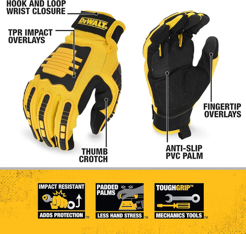 DEWALT DEWALT Unisex Adult Work Glove, XLarge, Pack of 1...