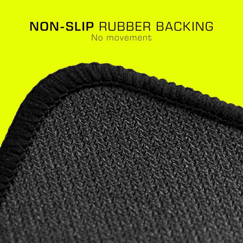 ROCCAT Sense Pro Square PC Gaming Mousepad, Non Slip Rubber Back, Speed Military-Grade Fabric with Low-Profile Stitched Edges, Durable Computer De...