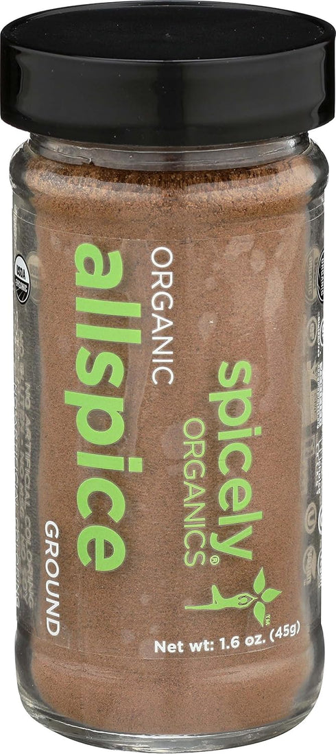 SPICELY Organic Jar Allspice Ground, 1.6 OZ...