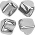 Southern Homewares Heart Shape Stainless Steel Chilling Ice Cubes Reusable For Whiskey Wine Beverage Set of 4 - SH-10162-S4...