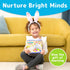PREXTEX Find & Match Shape Matching Easter Eggs with Shapes and Numbers, Chicken Carrying Case...