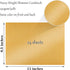 Gondiane Golden Shimmer Paper,24 sheets Pearlized Coating Cardstock Paper 8.5 x 11 Inches for DIY Cards, Invitations,Scrapbooking,Certificates and...