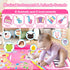 3 in 1 Piano Drum Babies Play Mat, Piano Keyboard & Drum Animal Touch Unicorn Toys for Girls, Baby Toys for 1 Year Old Toddler Girl Toy Age 1-2 Bi...