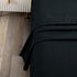 Sfoothome Twin Flat Sheet Black Top Sheet, Premium Hotel 1-Piece, Luxury and Soft 1500 Thread Count Quality Bedding Flat Sheet, Wrinkle-Free, Stai...