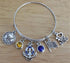 US Navy Bracelet - Navy Wife, Mom, Sister, Girlfriend & Grandma - Sailor Bangle...