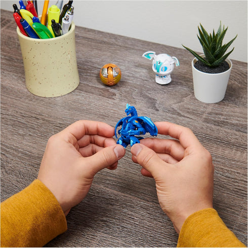 Bakugan Starter Pack 3-Pack, Nillious Ultra, Geogan Rising Collectible Action Figures...
