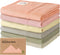 Organic Burp Cloths Baby Girl, Boy - 6-Pack Large Baby Burp Cloths, Super Absorbent Burping Cloths for Babies, Soft & Plush Cotton Burp Cloth, Spi...