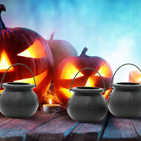 Candy Cauldron Kettles - 1 Dozen Party Decoration Supplies by Big Mo’s Toys...